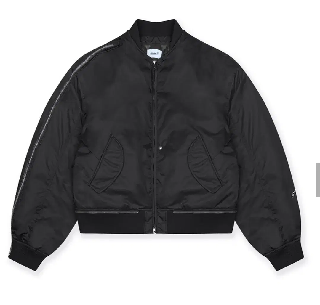 MULTI ZIPPER MA-1 JACKET [BLACK]